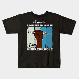 Phenomenal Black Nurse Kids T-Shirt